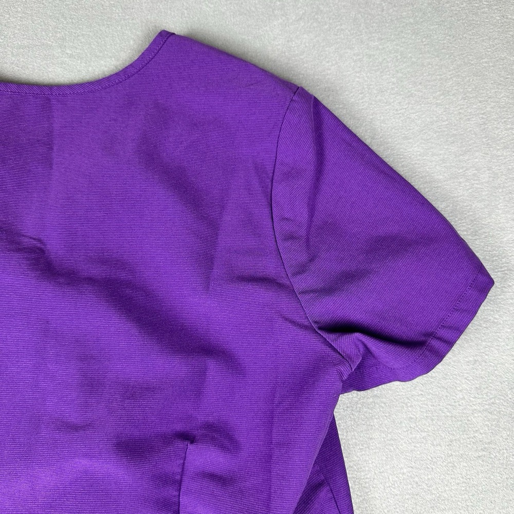 FIGS Women's Catarina One Pocket Scrub Top XS Technical Collection Ultra Violet - Picture 9 of 11